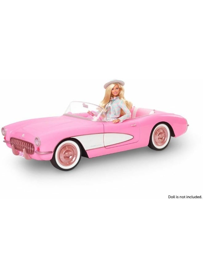 Barbie The Movie Collectible Car, Pink Corvette Convertible