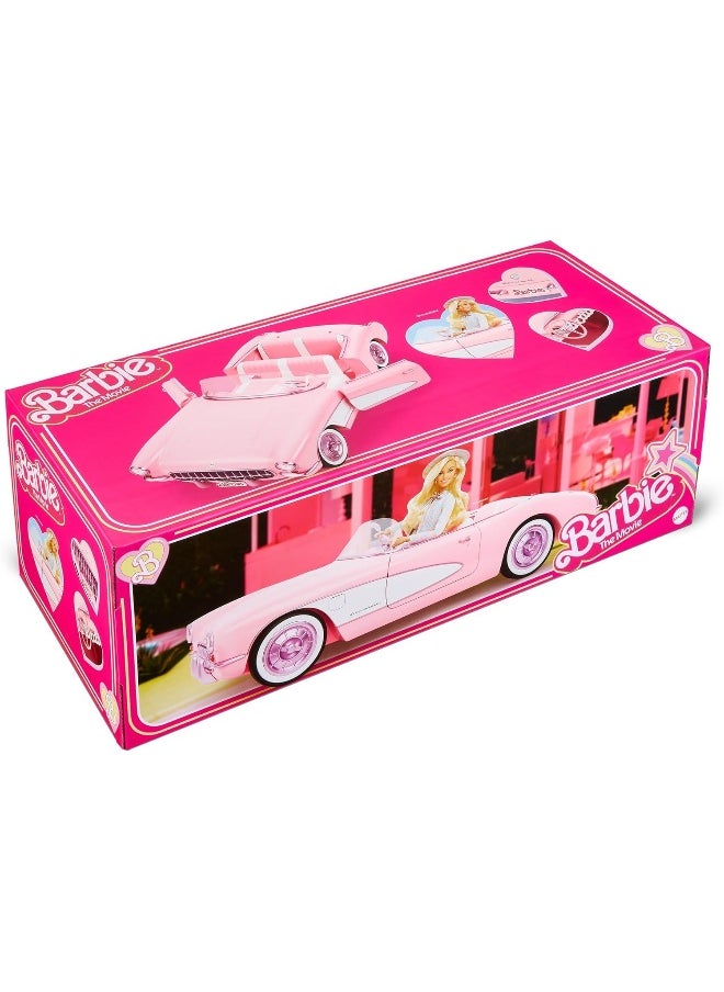 Barbie The Movie Collectible Car, Pink Corvette Convertible