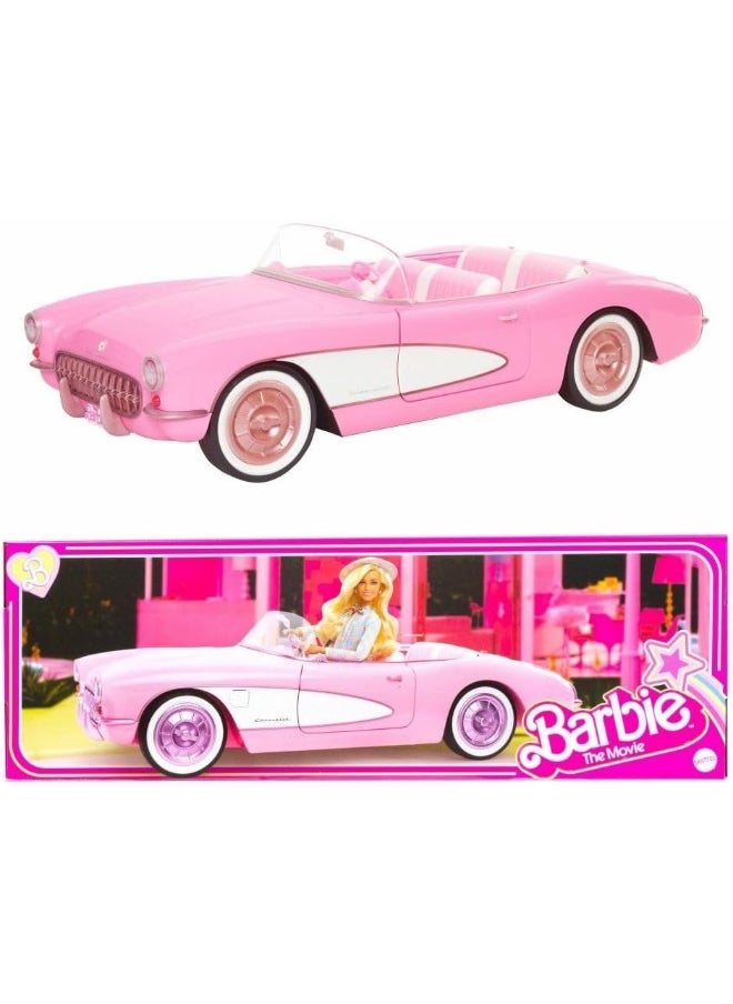 Barbie The Movie Collectible Car, Pink Corvette Convertible