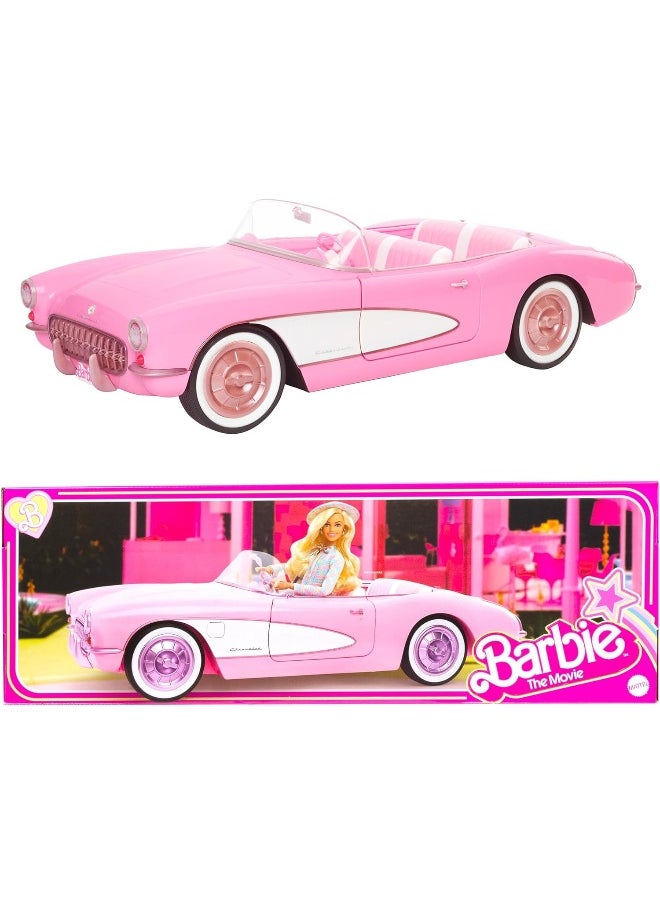 Barbie The Movie Collectible Car, Pink Corvette Convertible