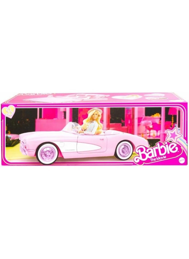 Barbie The Movie Collectible Car, Pink Corvette Convertible