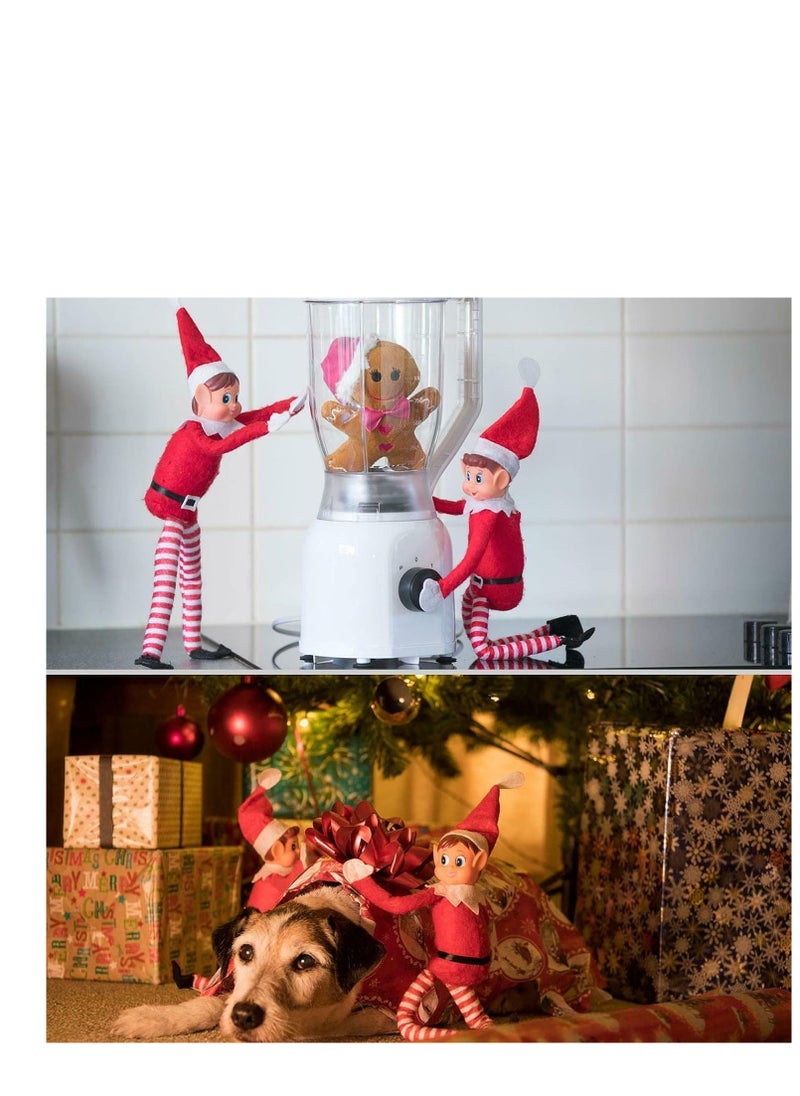 Elf Behaving Badly Plush Toy  Novelty Long Bendy Naughty Boy Elves Doll