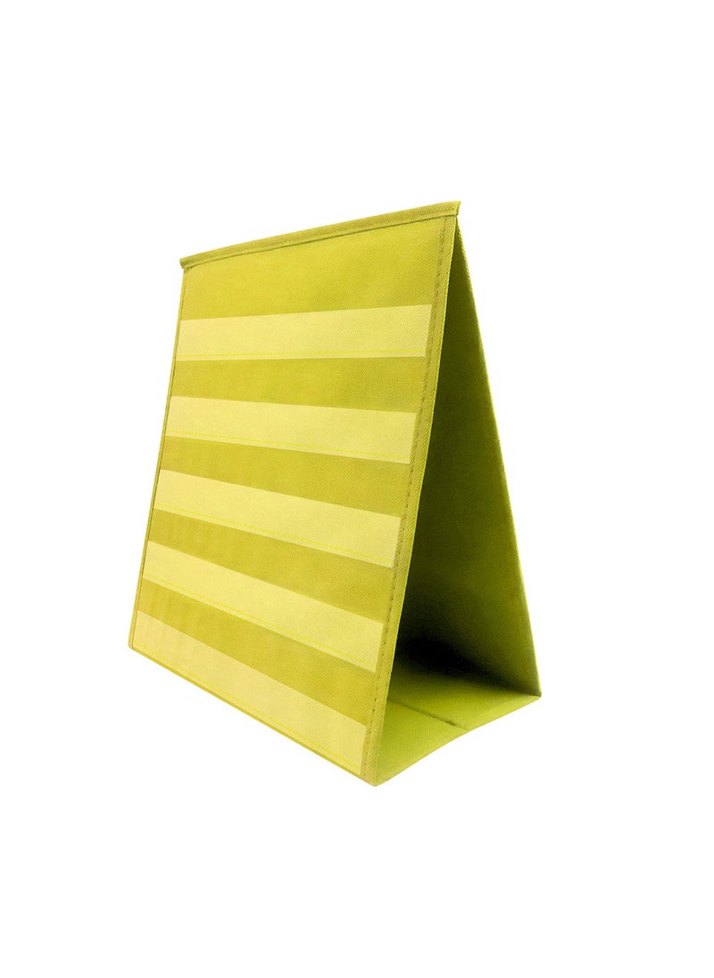 Foldable Tabletop Pocket Chart Stand Yellow