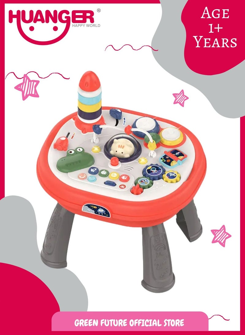 Baby Learning & Activity Play Table for Toddlers – Fun, Interactive, and Educational Play Toy with Sounds, Lights, and Early Development Features