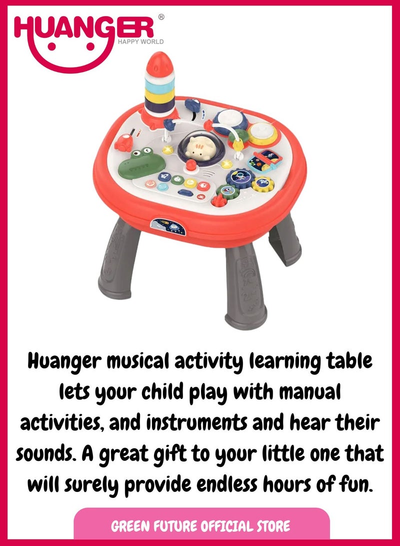 Baby Learning & Activity Play Table for Toddlers – Fun, Interactive, and Educational Play Toy with Sounds, Lights, and Early Development Features