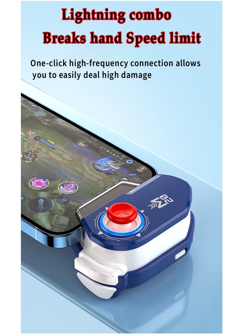 M20 Mobile Game Controller Joystick and L1 L2 Button for PUBG Bluetooth 5.0 Connection Sensitive for Android 7.0 Above Supported.