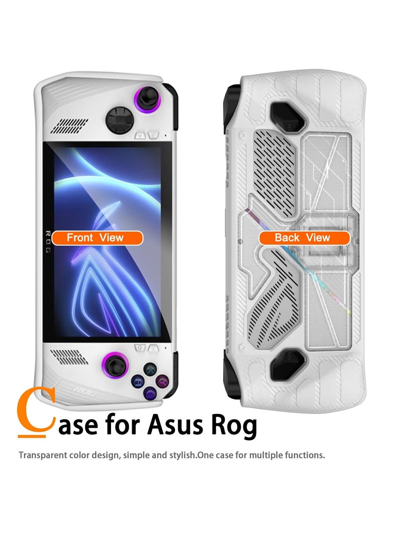 Asus ROG Ally Handheld Game Protective Case 2023, Slim, Shock-Absorbent, Anti-Slip, Scratch-Resistant Cover with Kickstand, Military-Grade Durability