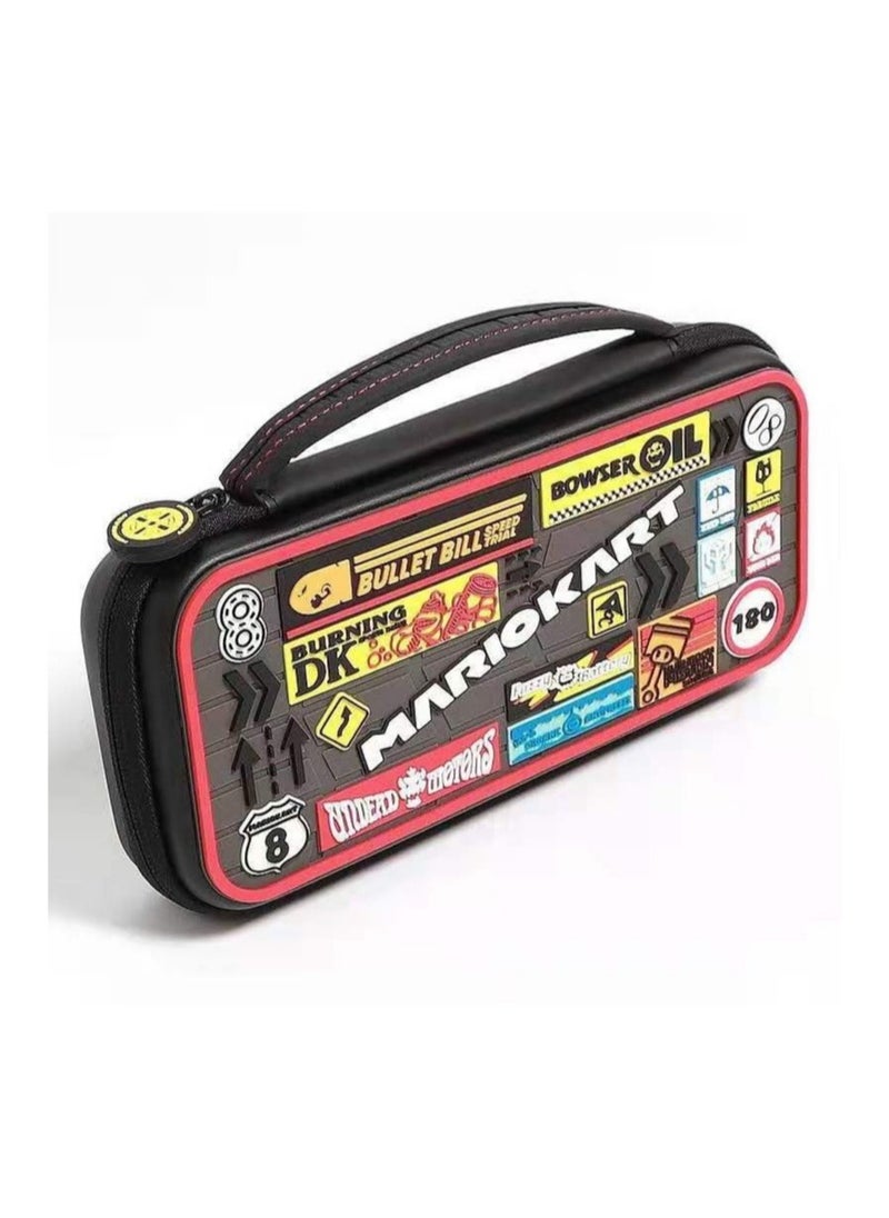 Nintendo Switch Mario Kart Deluxe Travel Case for Console and Game Storage