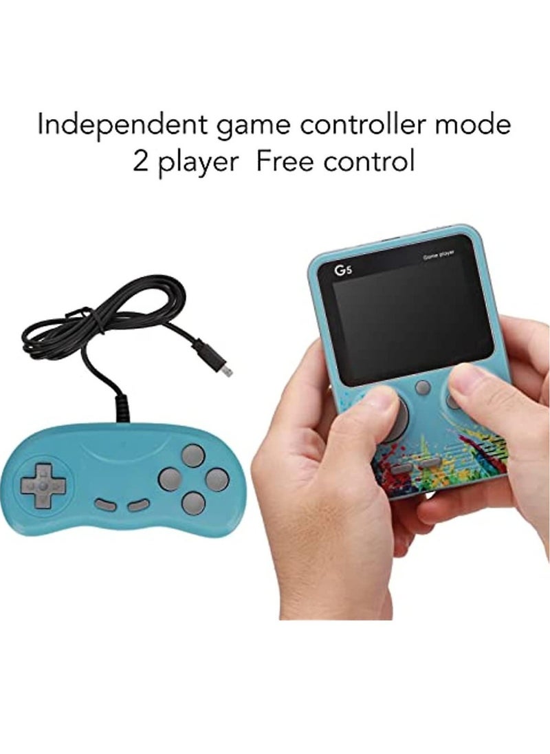 G5 Handheld Retro Video Game Console with Hundreds of Preloaded Classic Video Game