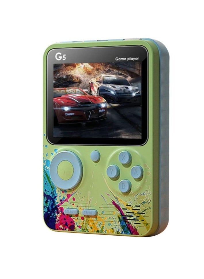 G5 Handheld Retro Video Game Console with Hundreds of Preloaded Classic Video Game