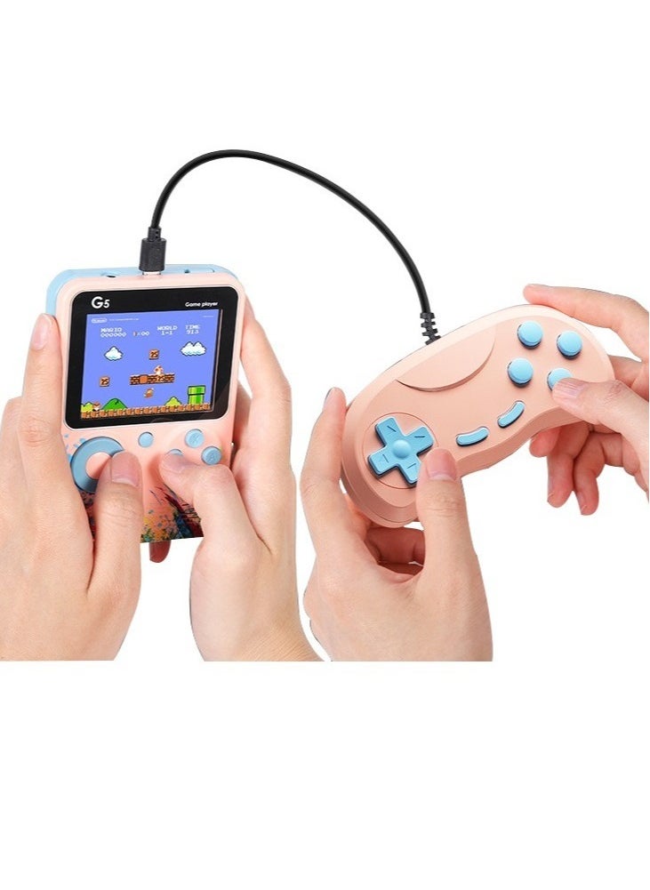 G5 Handheld Retro Video Game Console with Hundreds of Preloaded Classic Video Game