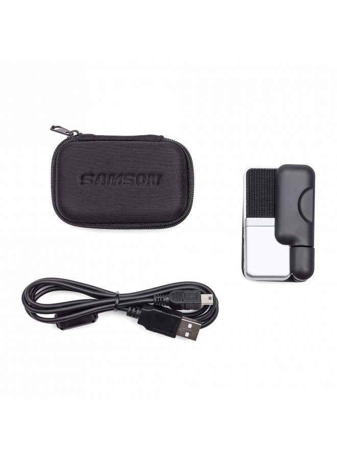 Samson SAGOMIC Go Mic Portable USB Condenser Microphone,White