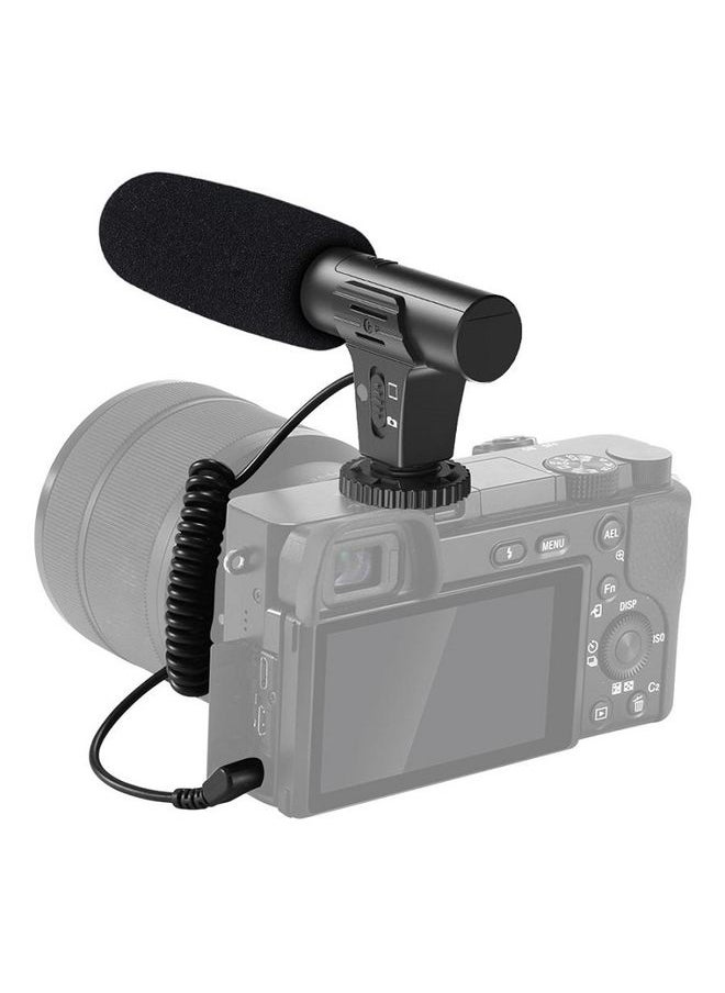 Video Recording Live Camera Mobile Conference Recording Microphone(Black)