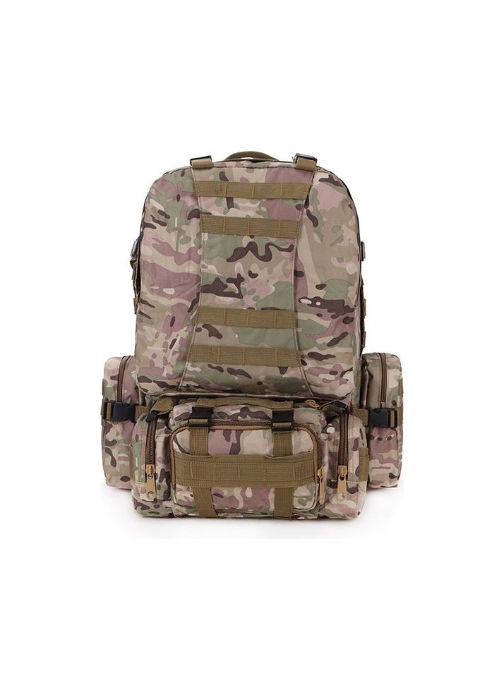 Camp Travel Bag Outdoor Backpack Walking Mountaineering Bag Colour:Gold Sizes:33*24*11 cm