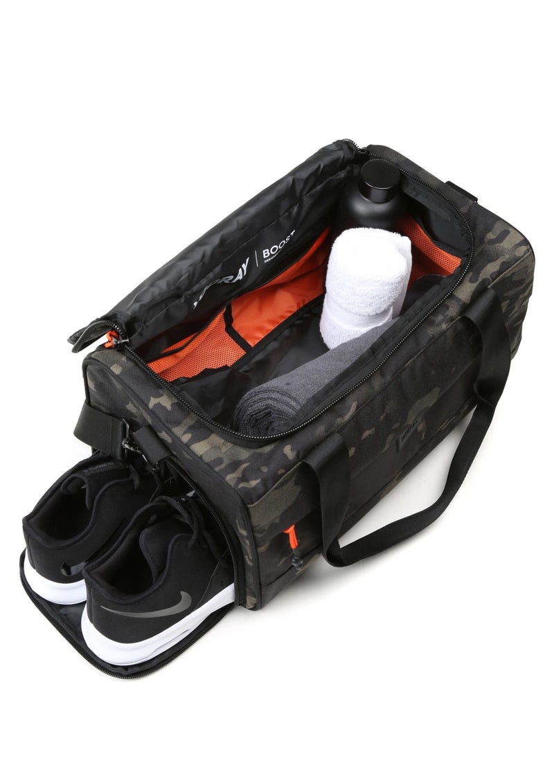 BOOST DUFFEL ABSTRACT CAMO XLARGE