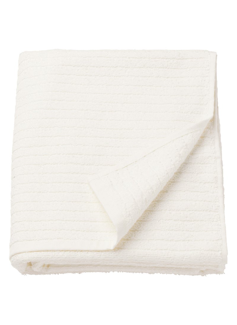 Bath Sheet Luxurious and Extra Large Premium Cotton Ultra Soft and Highly Absorbent White 100x150 cm