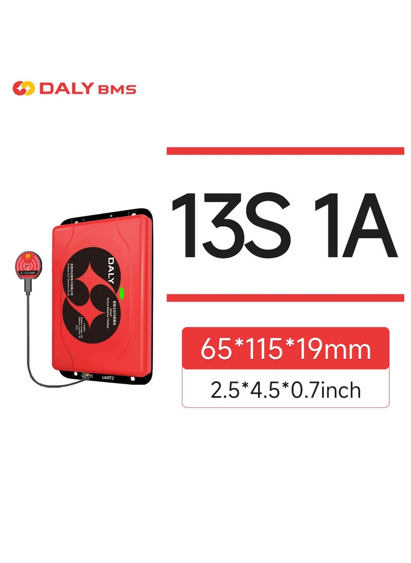 Daly Smart Lifepo4 13S 1A Active Balancer – Bluetooth Enabled Battery Equalizer for 18650 Lithium Batteries