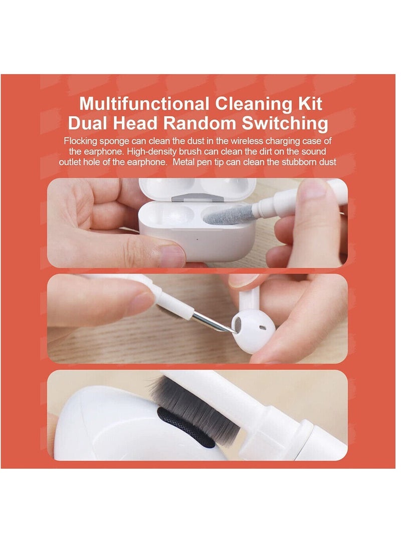 Versatile Keyboard Cleaning Brush Set for PC Bluetooth Earphones Lego Games Laptop Camera Lens