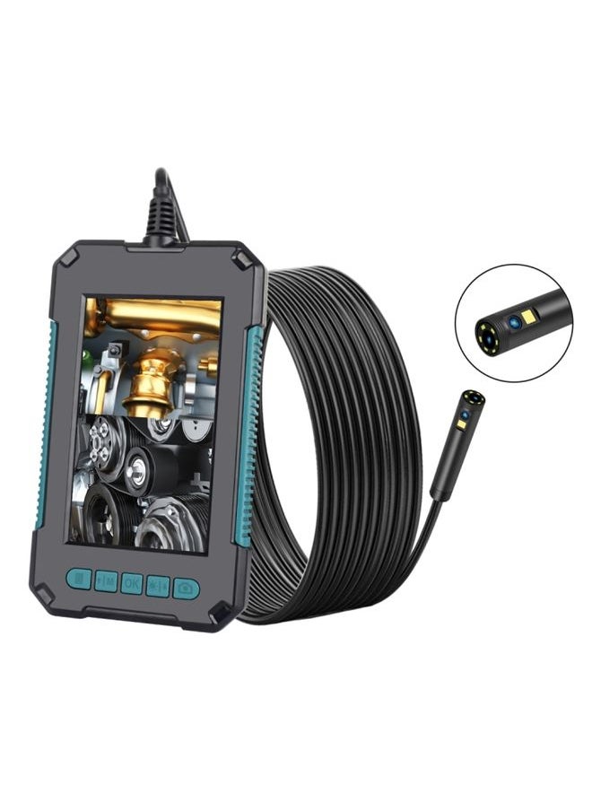 P40 5.5mm 1080P IP68 Waterproof 4.3 inch Highlight Screen Dual Camera Digital Endoscope, Length:2m Hard Cable