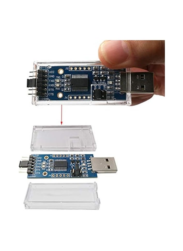 SH-U09C2 USB to TTL Adapter Built-in FTDI FT232RL IC for Debugging and Programming