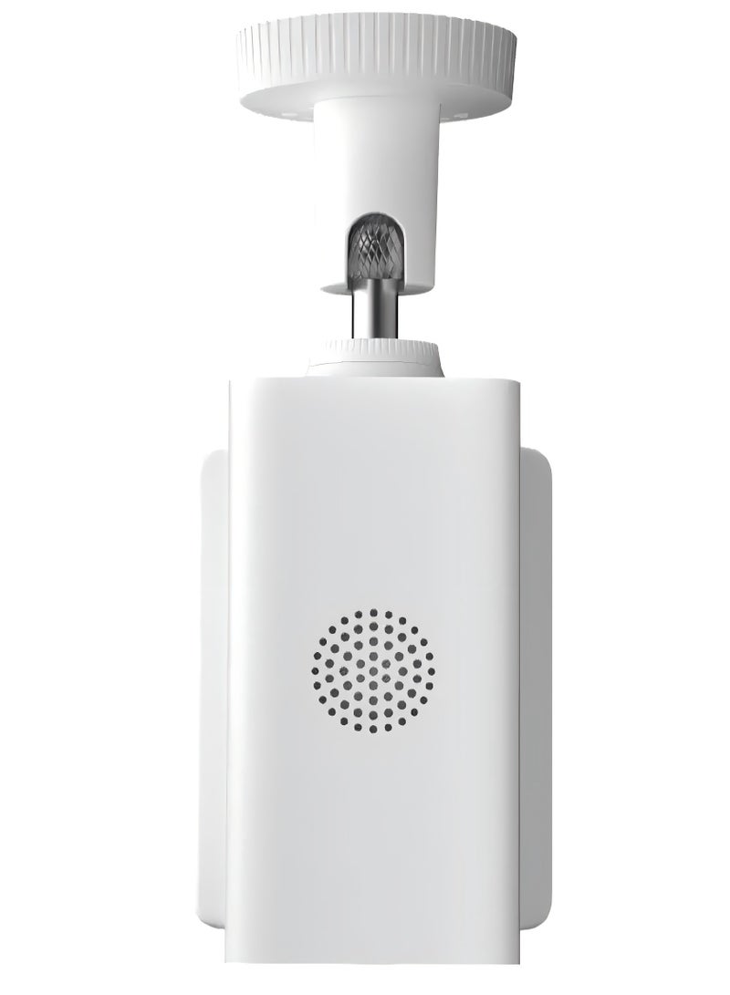 Solar Outdoor Camera BW400 Pro Set With Solar Powered Battery, Long Battery, Clear Camera, Wider Outdoor View, Waterproof And Dust Resistant, White