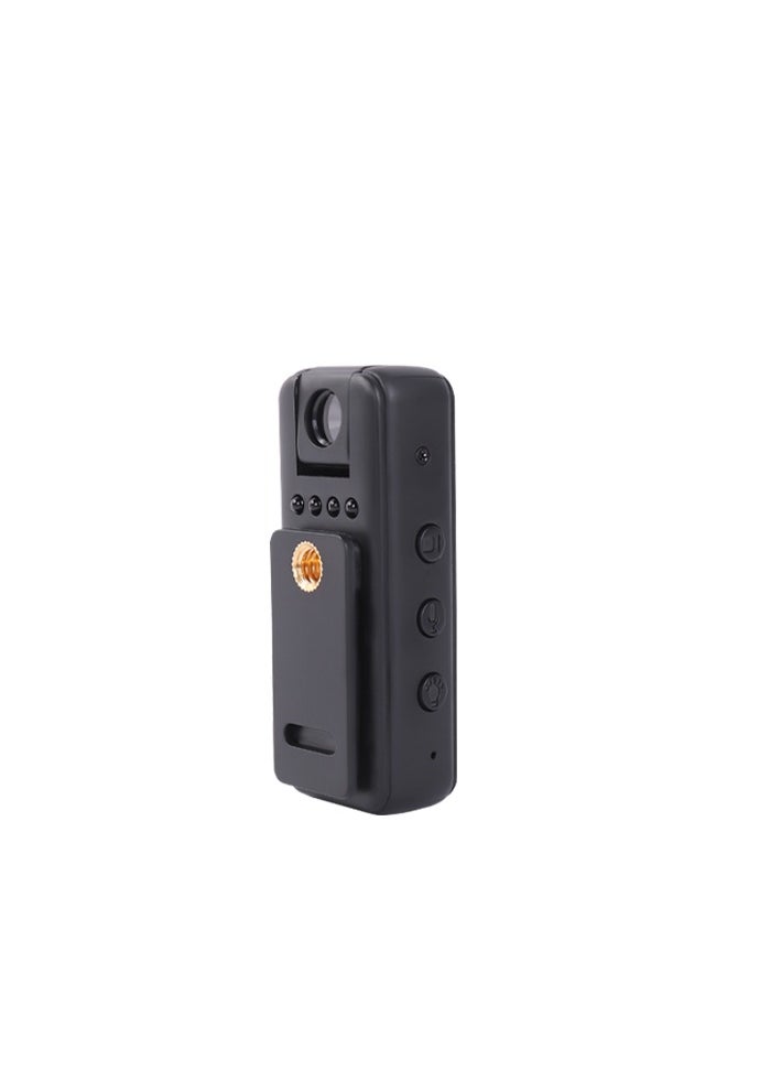 1080P 12MP Mini Body Worn Cam With Night  5h Recording, 1000mAH Battery Wearable Mini Camcorder, Pocket Video Recorder