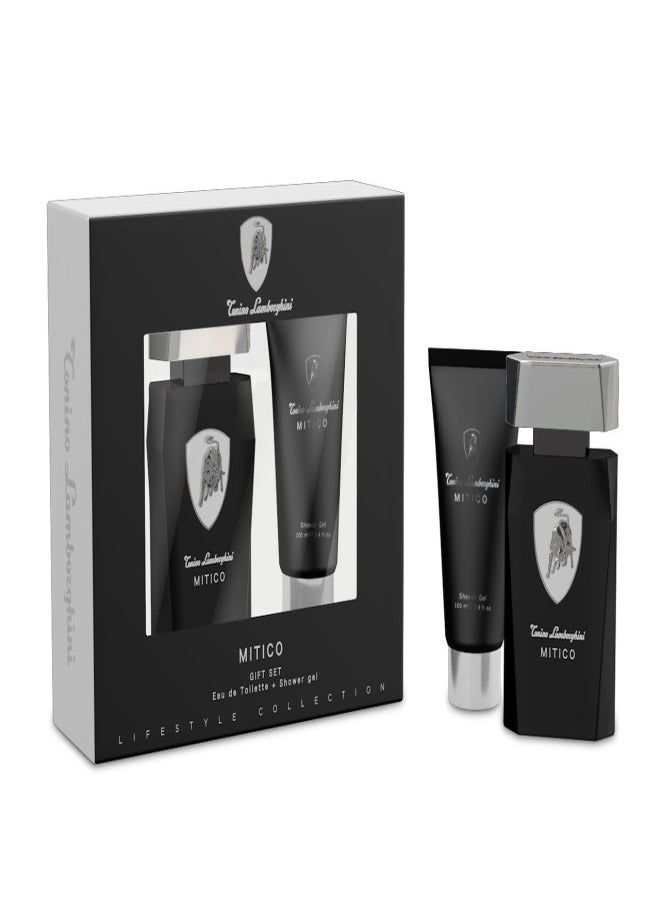 Mitico Gift Set Edt 75Ml + After Shave Balm 100Ml