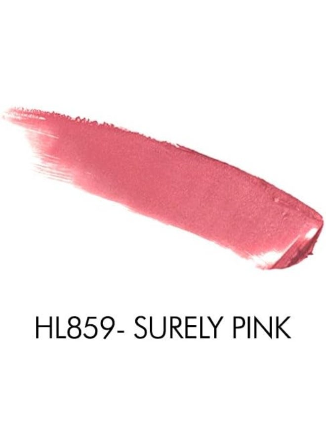 Herbal Lipstick, Surely Pink, Rich Pigmented And Creamy Lipstick