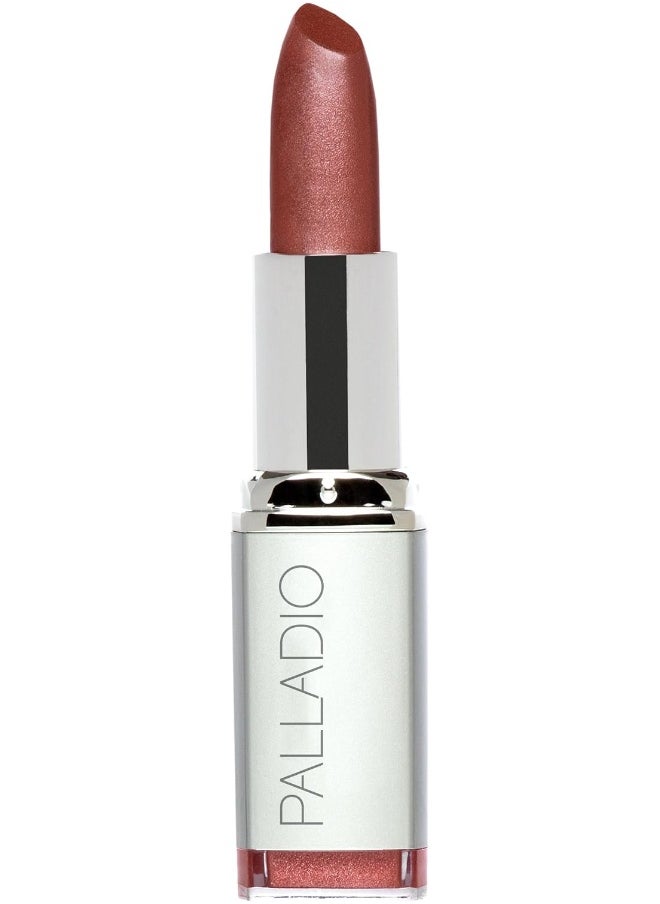 Herbal Lipstick, Rich Pigmented And Creamy Lipstick, Infused With Aloe Vera, Chamomile & Ginseng, Prevents Lips From Drying, Combats Fine Lines, Long Lasting Lipstick, Rosey