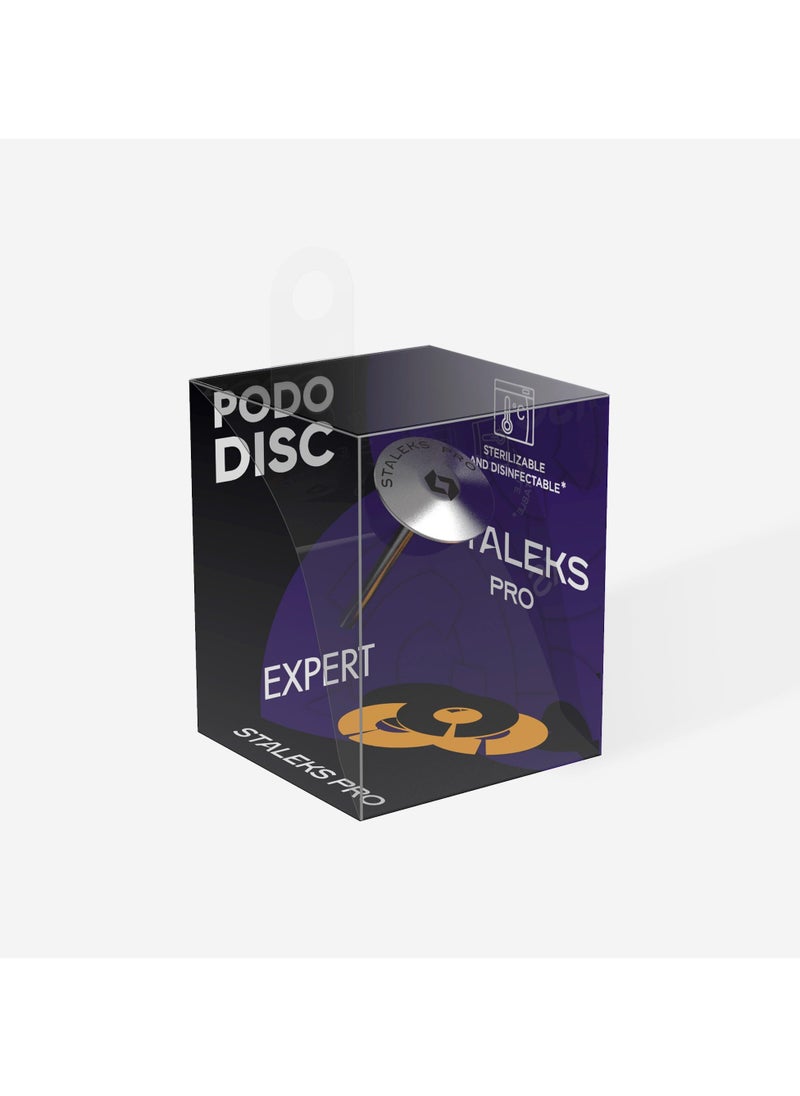 Pedicure disc umbrella - Pododisc Staleks Pro S and set of ringlike disposable file | 180 grit 5 pc (15 mm)