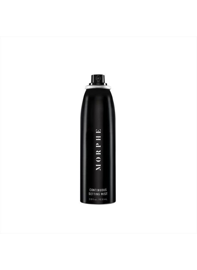 Morphe Continuous Setting Spray - Micro-Fine Setting Spray for Makeup with a Natural Finish - Helps Makeup Resist Caking or Fading & Increases Wear of Foundation (2.8 fl oz)