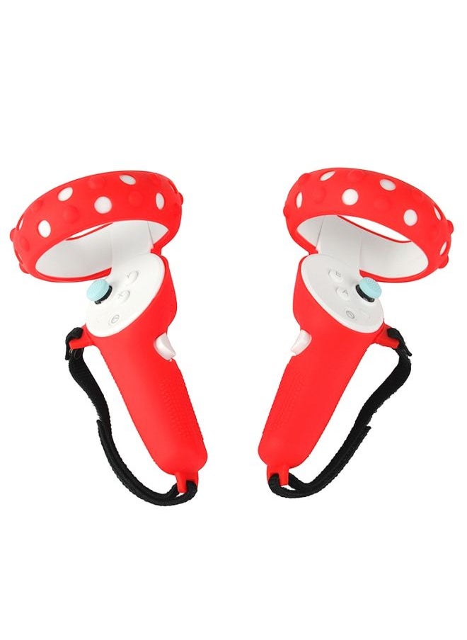 JD-404562 Pico Neo3 VR Handle Anti-slip And Anti-Fall Silicone Protective Cover(Red)