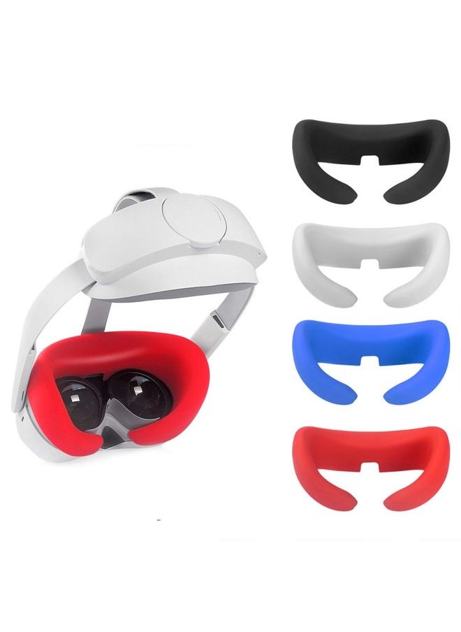 For Pico Neo 4 Silicone VR Glasses Eye Mask Face Eye Pad(White)