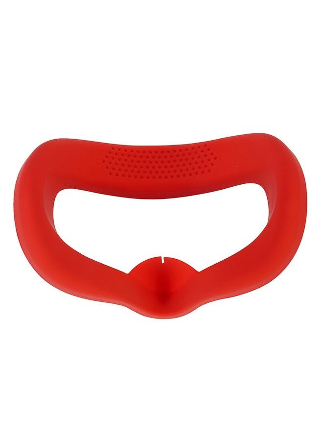 JD-391215 Suitable for Oculus Quest2 Generation VR Eye Mask Silicone Cover + Lens Cover Set(Red)