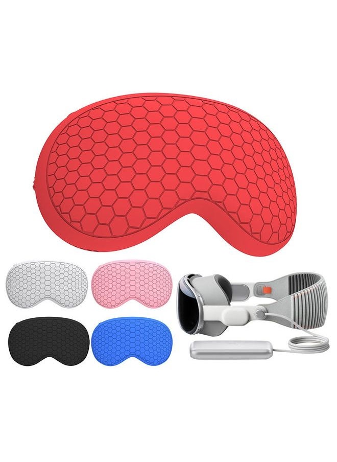 For Apple Vision Pro Silicone Protective Cover VR Accessories(Pink)