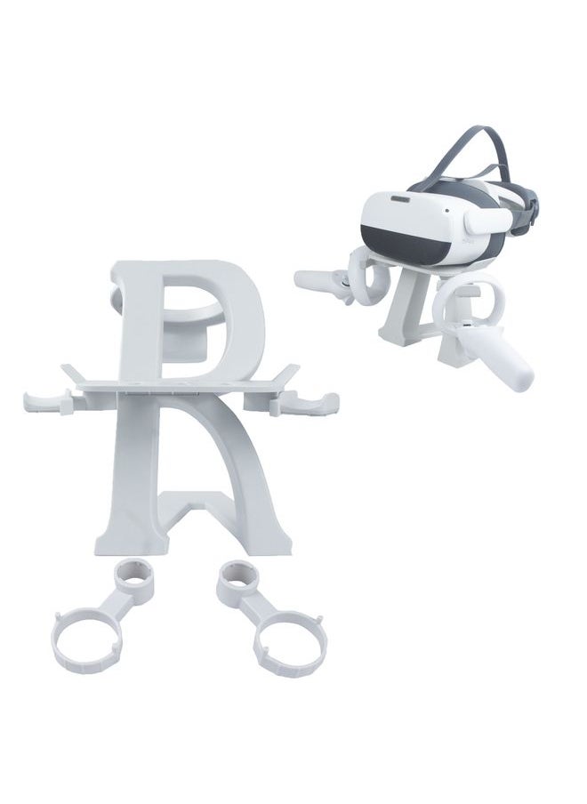 For Meta  Quest 2 /Pico 4 /Pro VR Headset Display Stand Holder Mount(White)