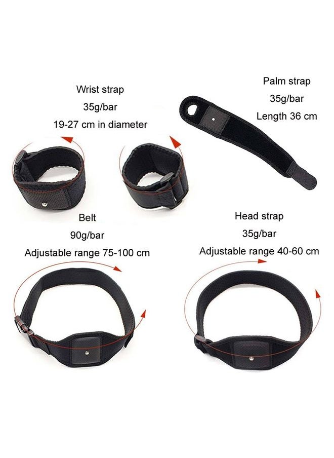 For HTC Vive Tracker VR Game Tracker Strap Accessories, Style: Foot/Wrist Straps