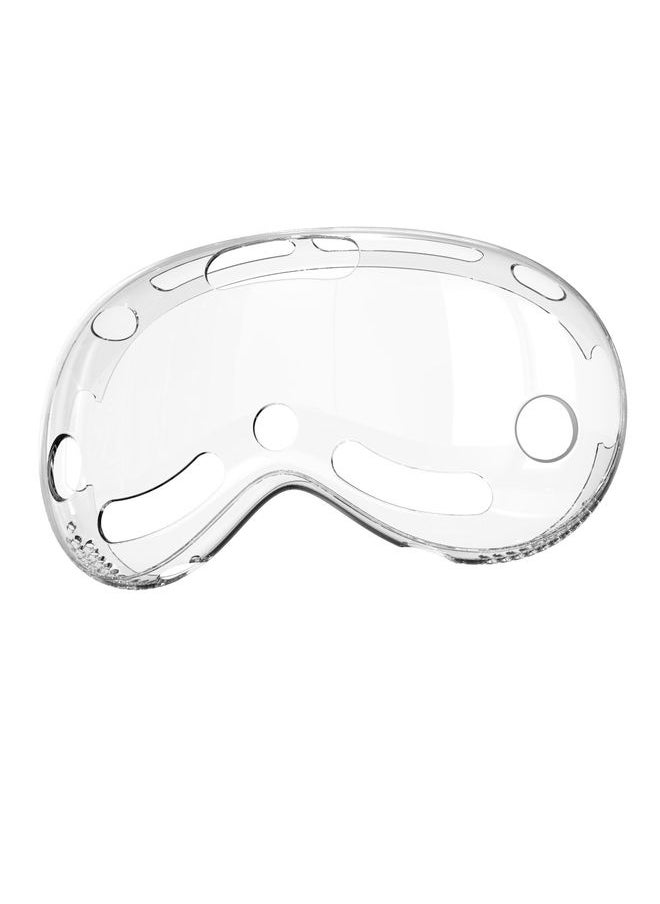 For Apple Vision Pro Protective Case VR Headset Device Accessories, Color: Transparent TPU