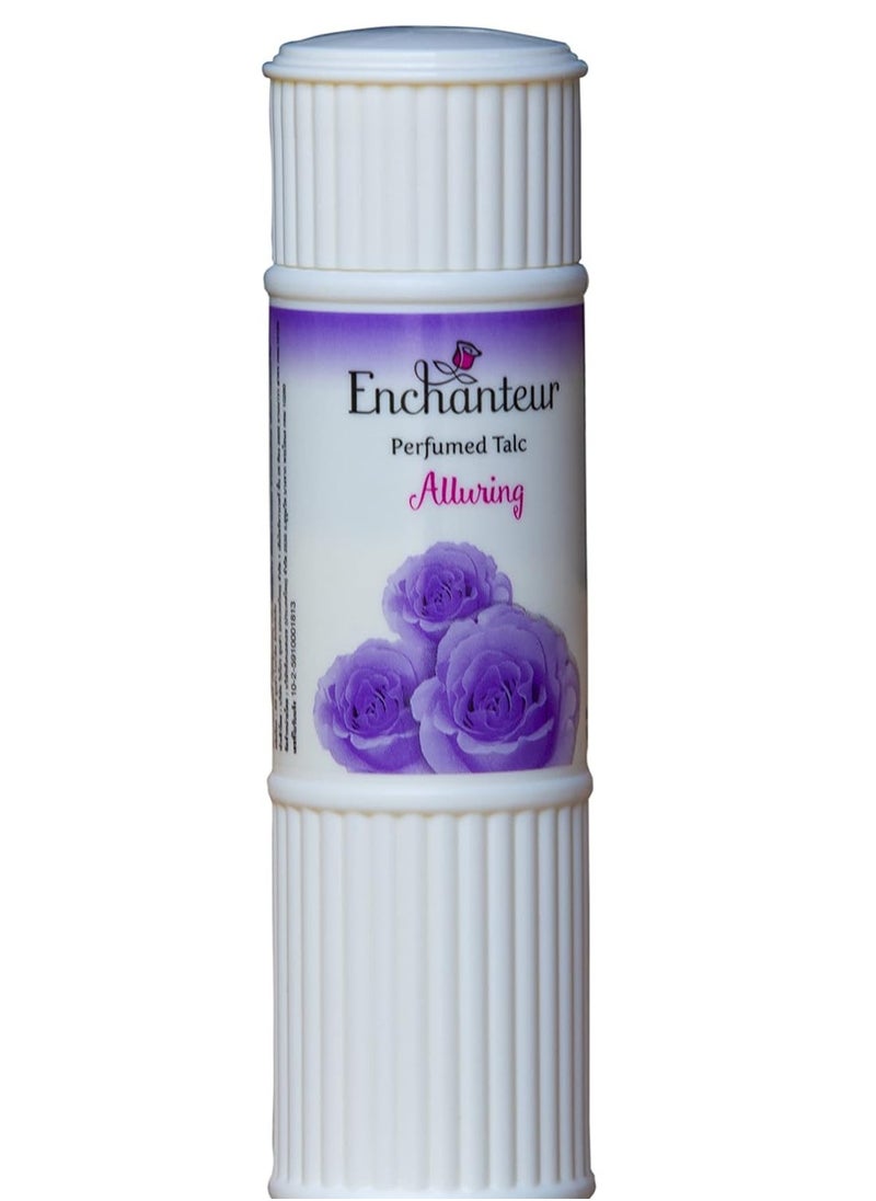 Perfumed Body Talcum Powder Charming, Romantic & Alluring Scent (Pack of 3 X 100 g.) by Enchanteur