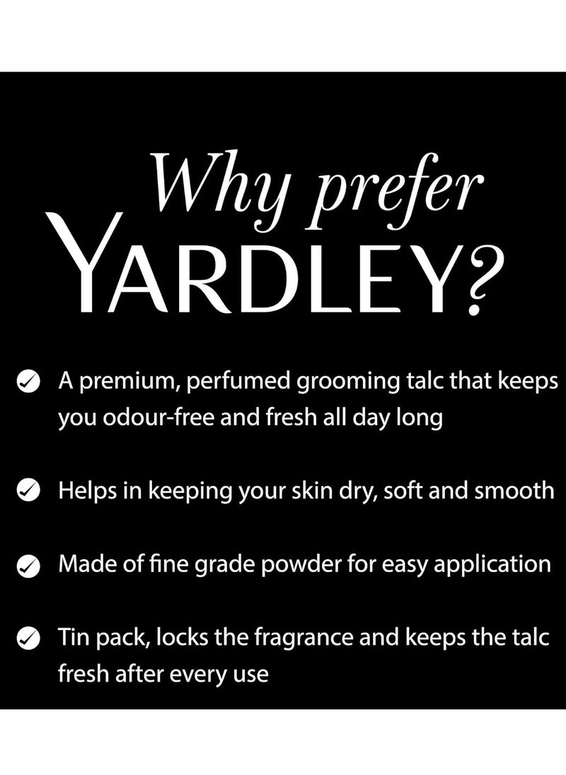 Yardley Elegance Perfumed Talcum Powder 100gm by Yardley