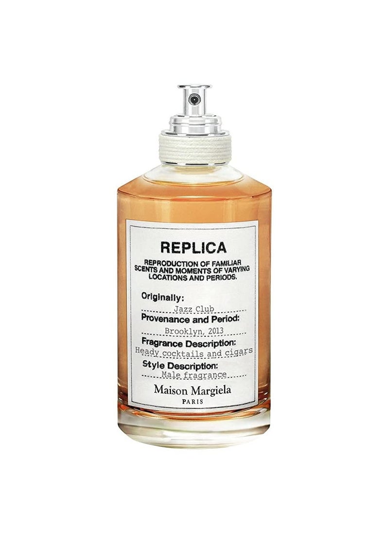 Maison Margiela Replica Jazz Club Eau De Toilette Spray, 3.4 Ounce (Unisex)