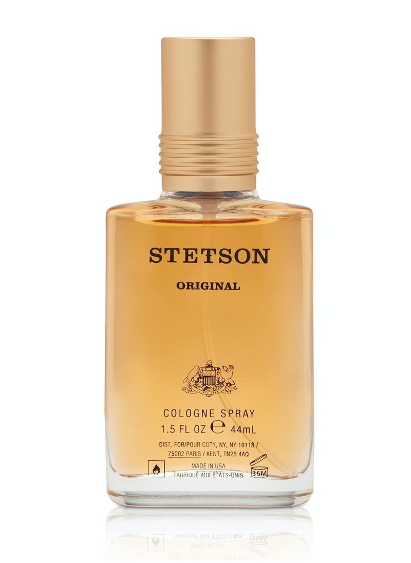 Stetson Original by Scent Beauty - Cologne for Men - Classic, Woody and Masculine Aroma with Fragrance Notes of Citrus, Patchouli, and Tonka Bean - 1.5 Fl Oz