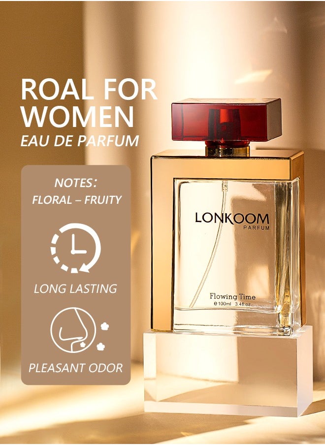 LONKOOM Flowing Time  EDT For Women 100ML