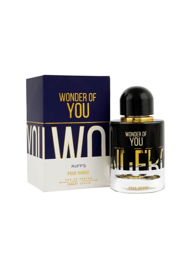 RIIFFS SPRAY WONDER OF YOU HOMME EAU DE PARFUM FOR MEN  100 ML