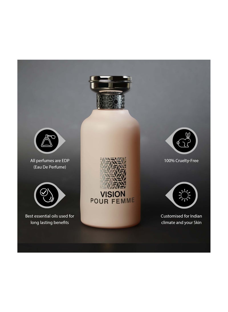 VISION POUR FEMME EAU DE PARFUM FOR FEMALE 100 ML