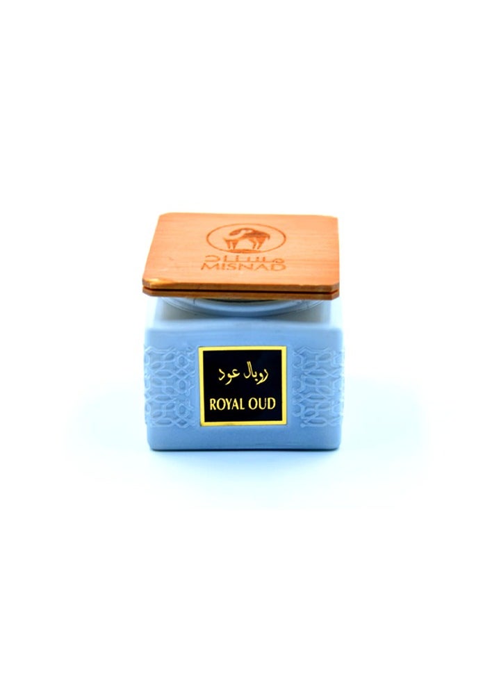 MISNAD Royal Oud 110 gm - Premium Arabic Incense (Oud Ma'atter) for a Luxurious Fragrance Experience