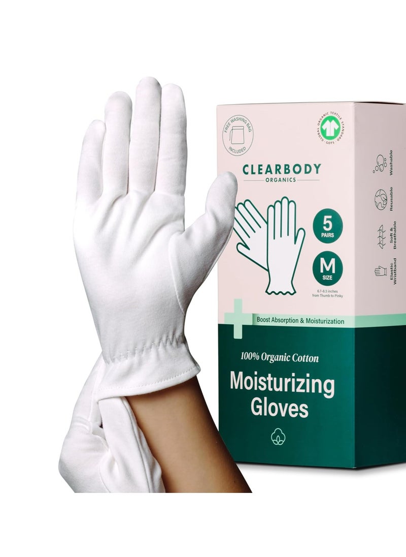 Bodipure HandPure Hand Mask - Intensive Repairing Treatment for Dry Cracked Hands - Anti-aging Moisturizing Gloves - Repairs Rough and Extra Dry Hands, For Women and Men - 12 Pack