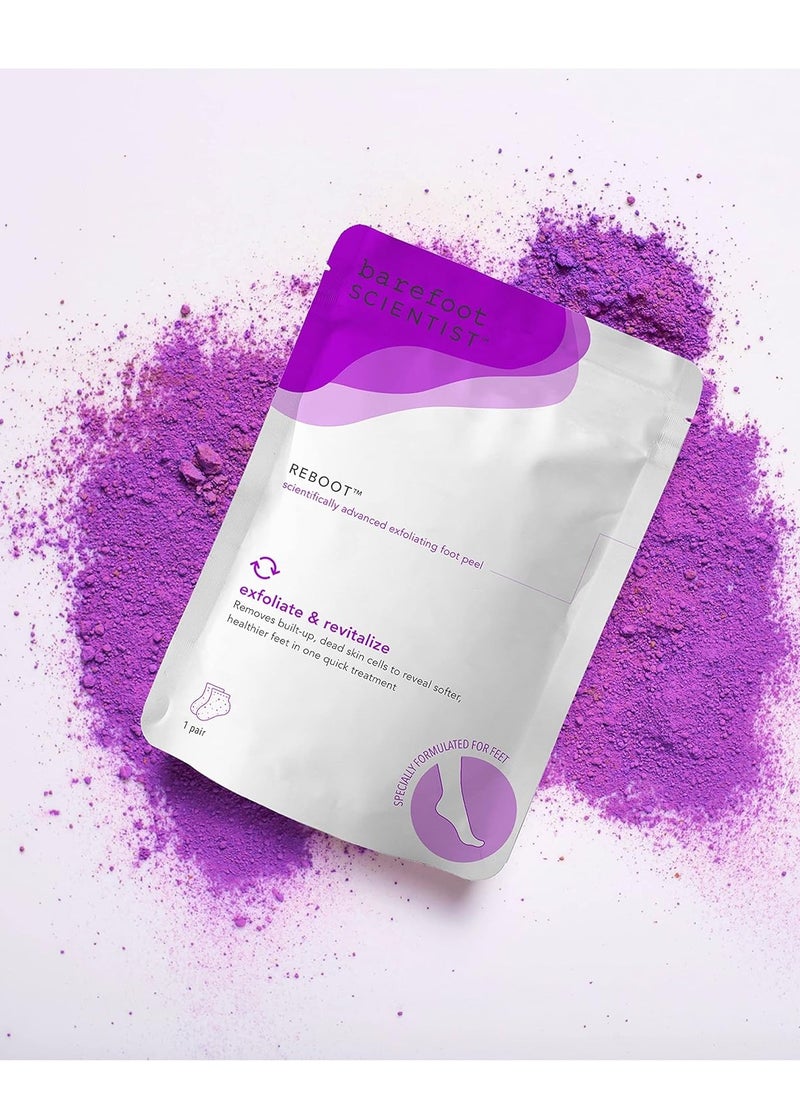 Barefoot Scientist Reboot Ultra-Soft Exfoliating Foot Peel, For Lasting Foot Softness