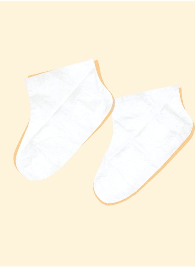 SpaLife Intensive Repair Soothing Foot Masks Enriched with Cica, Peppermint Oil, and Vitamin E (8 PACK)