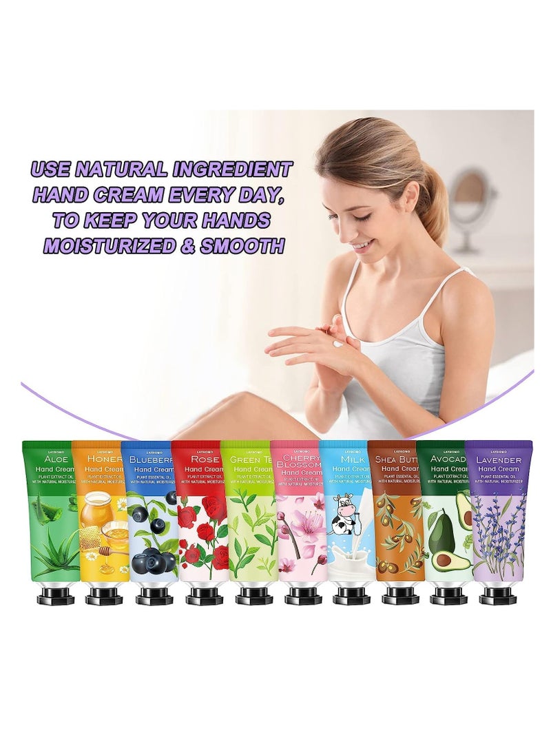 20 Pack Stocking Stuffers for Adults Women Hand Cream Gifts Set Christmas Gifts,Bulk Hand Lotion Travel Size for Dry Hands,Thank You Gifts,Stocking Stuffers for Adults,Appreciation Gifts